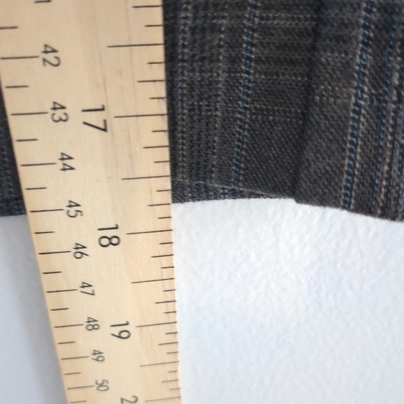 Denver Hayes Mini Skirt Women's Size 10 Gray Plaid Clueless Y2k Clueless Pocket - Picture 7 of 7